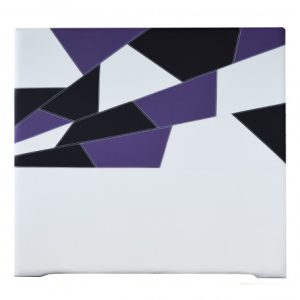 Blanco-Negro-Morado c/base Blanco