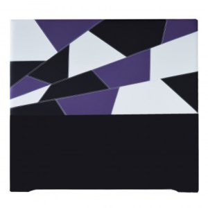 Blanco-Negro-Morado c/base Negro